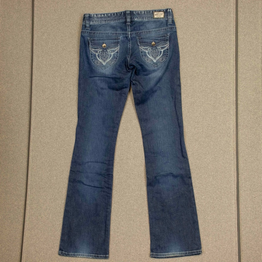 Guess Low Rise Daredevil Boot Jeans - Picture 3 of 8